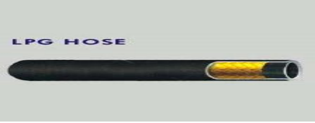 Super Hose LPG Hose Single Wire Braided – LPG Safe Single Steel Wire Braided Rubber Hose with High Pressure and Abrasion Resistance, Certified for Gas Transfer